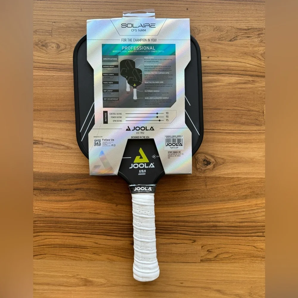 Brand new joola solaire 14mm pickleball paddle - Picture 2 of 2